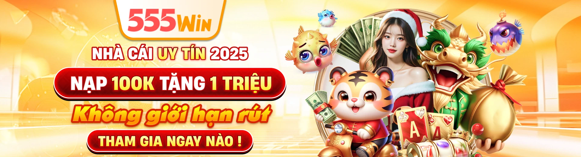 Hình giới thiệu ứng dụng và hỗ trợ người dùng 555Win